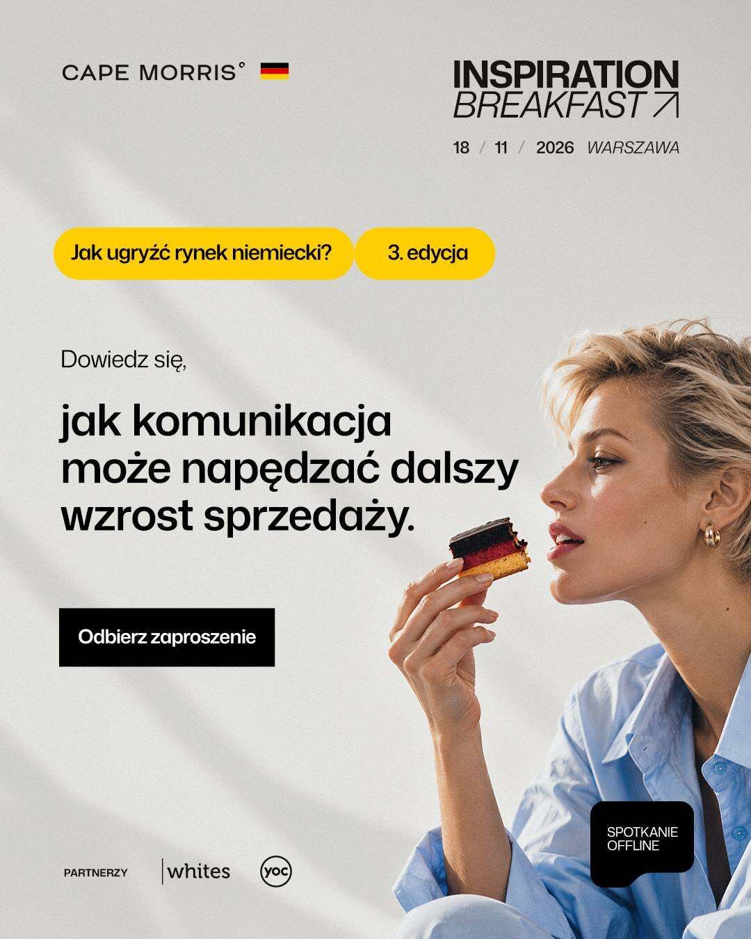 CAPE MORRIS ad