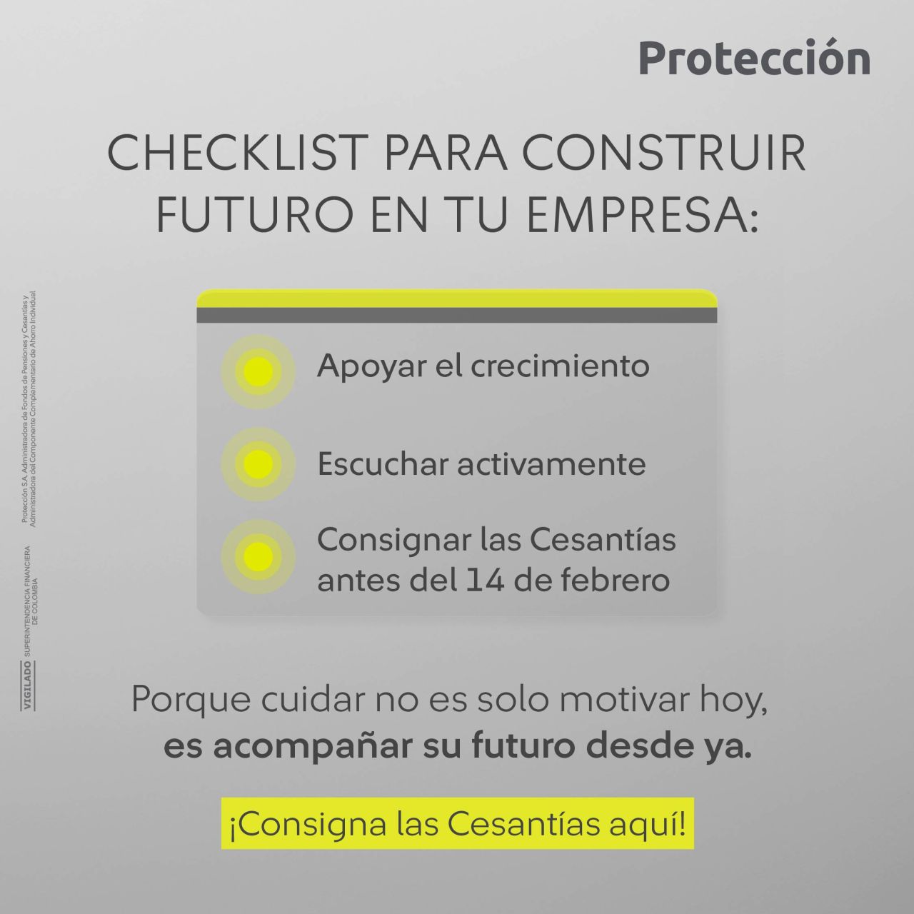 PROTECCIÓN S.A. ad