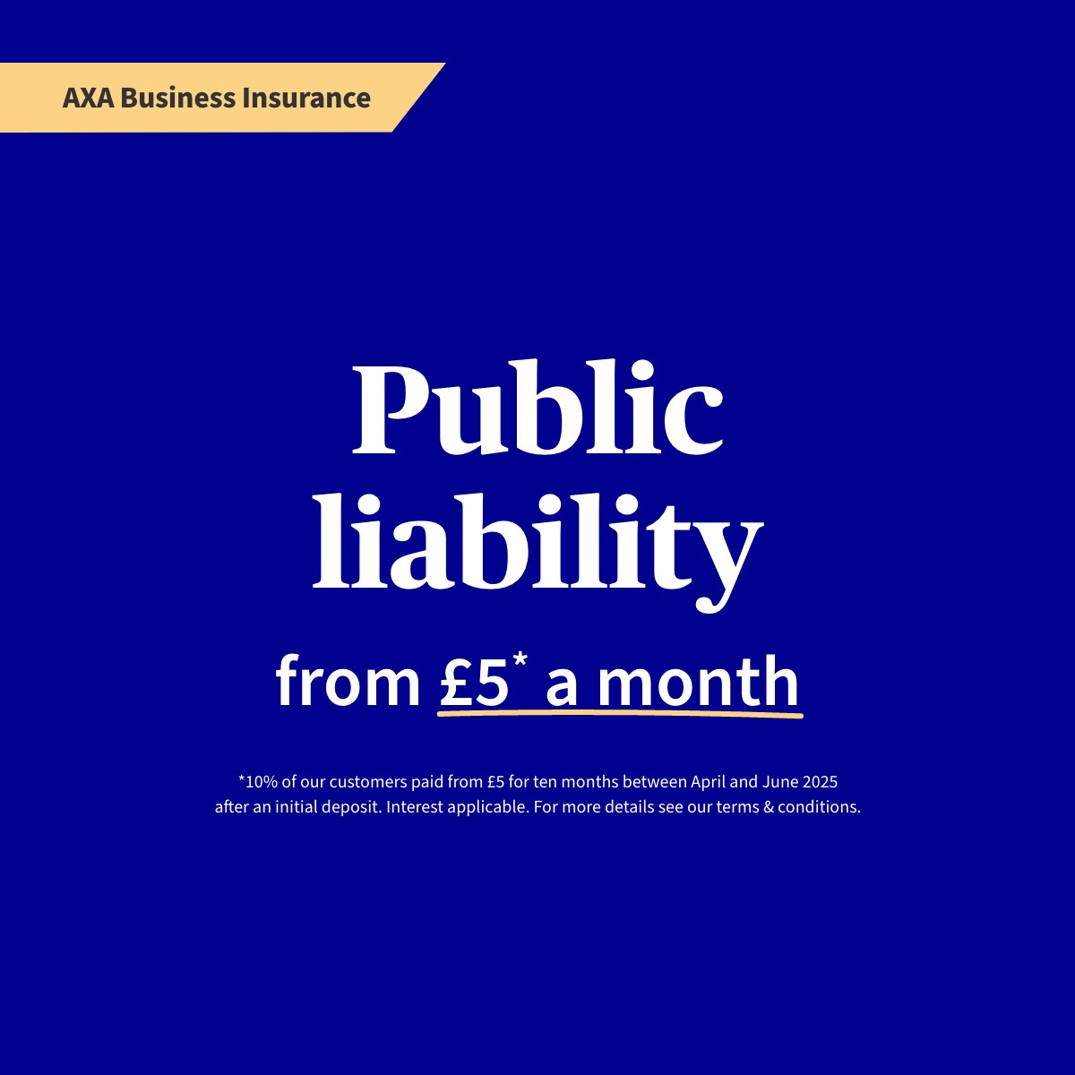 AXA UK ad