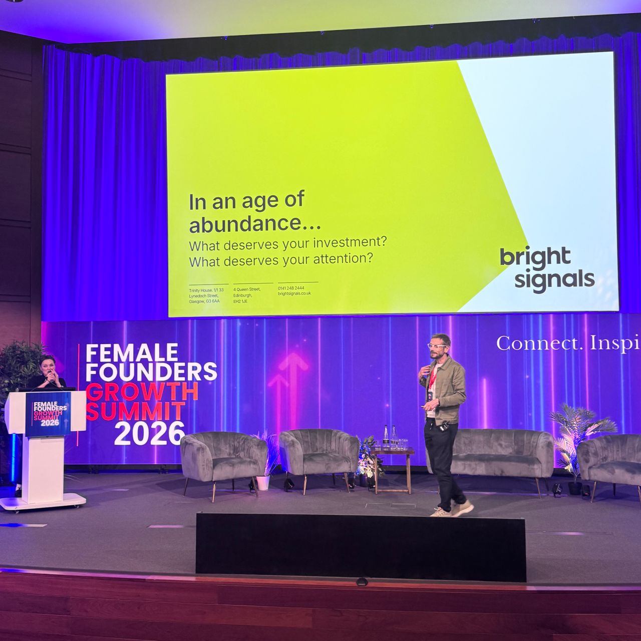 Bright Signals ad