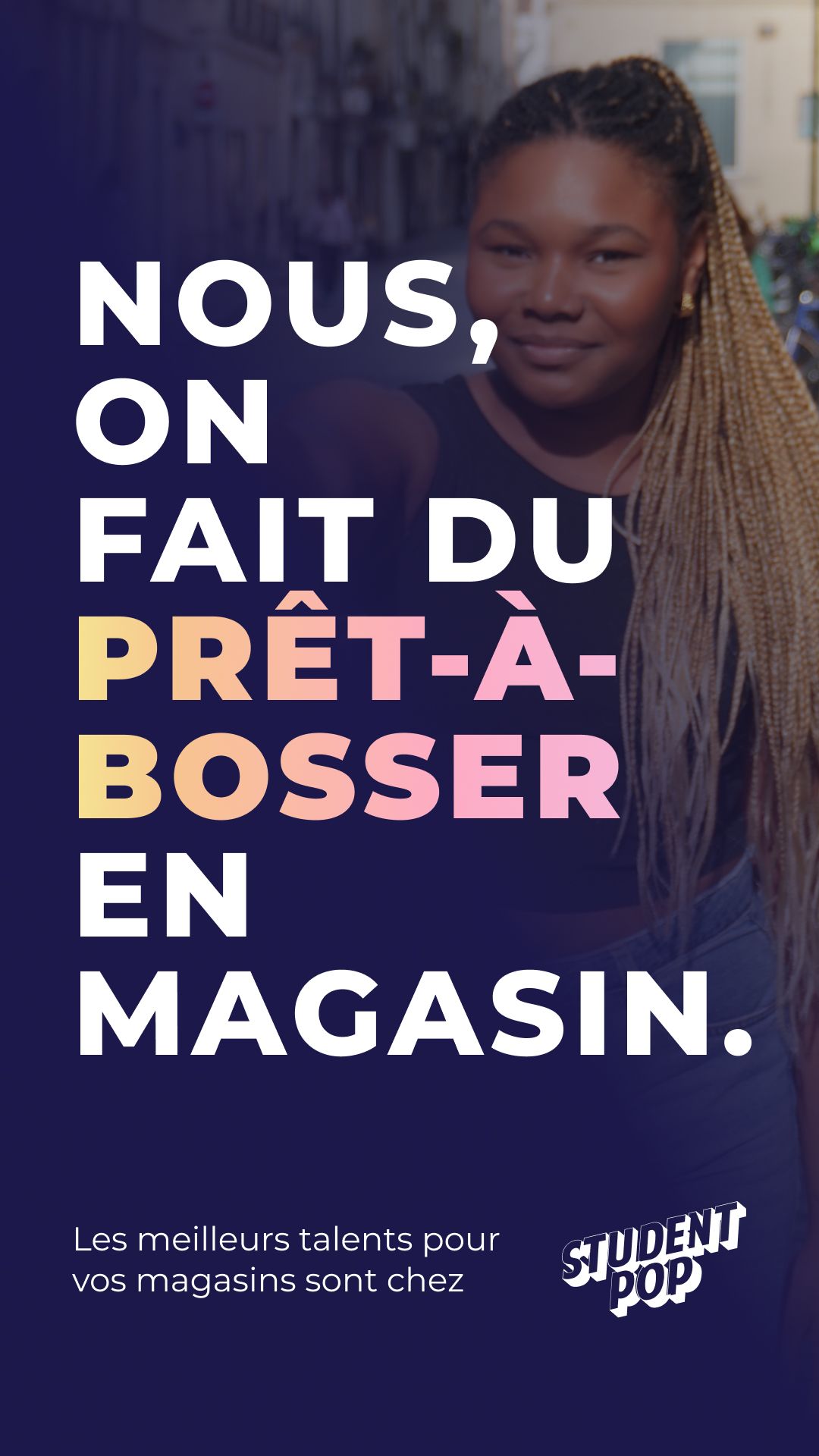 Student Pop ad