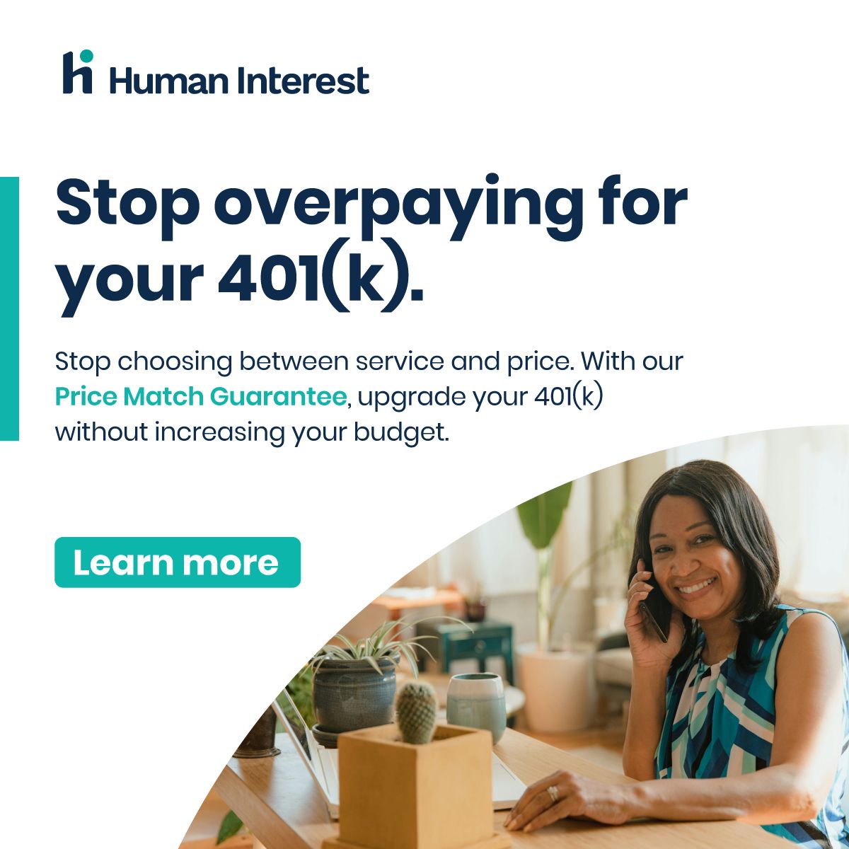 Human Interest ad