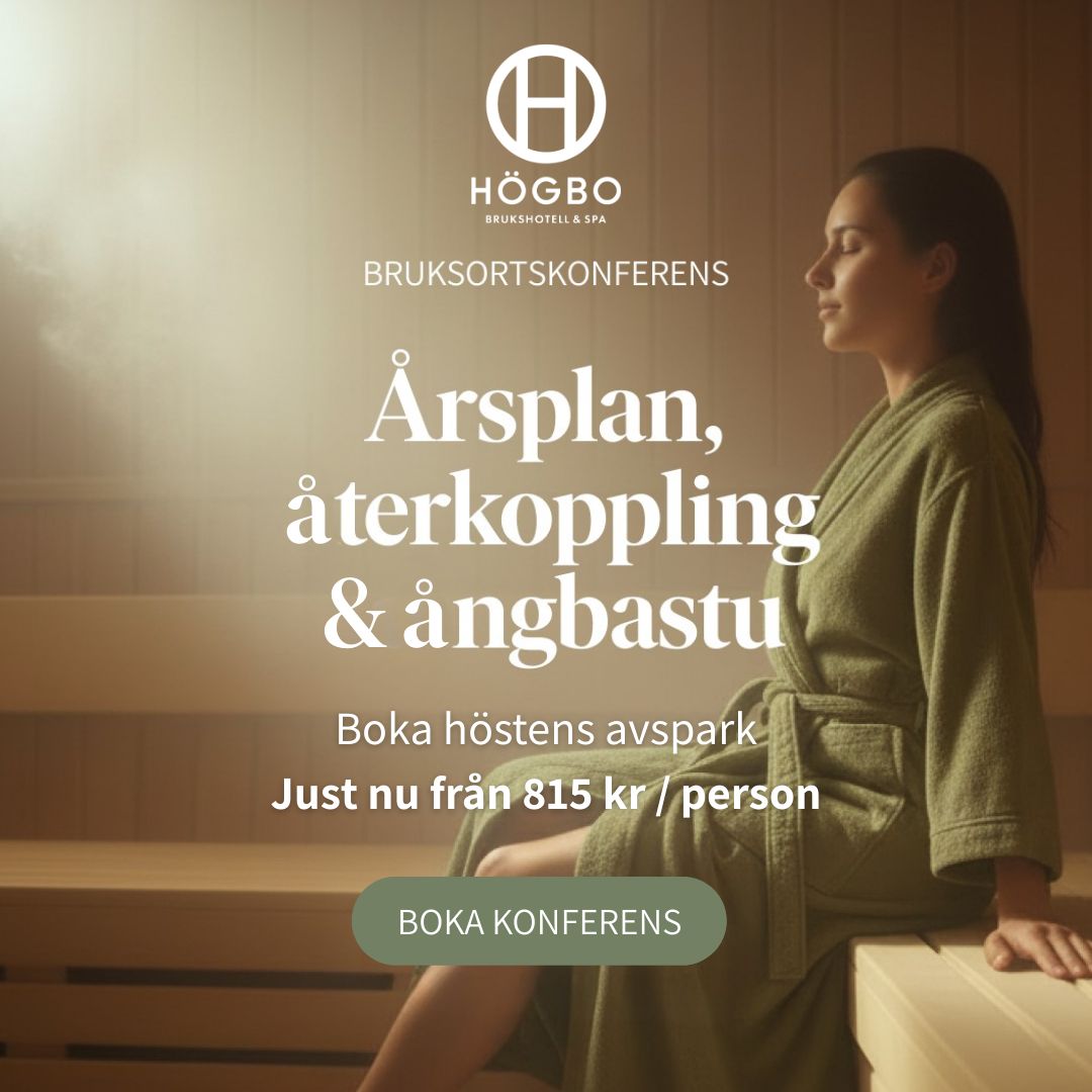 Högbo Brukshotell & Spa ad