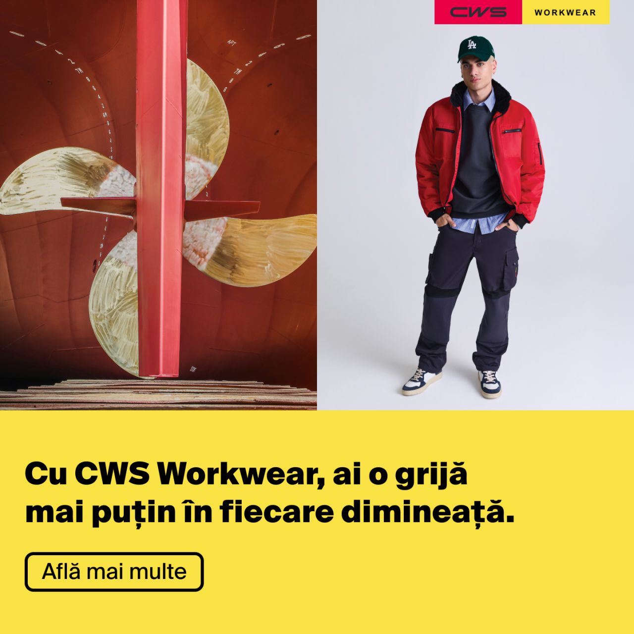 CWS Workwear ad