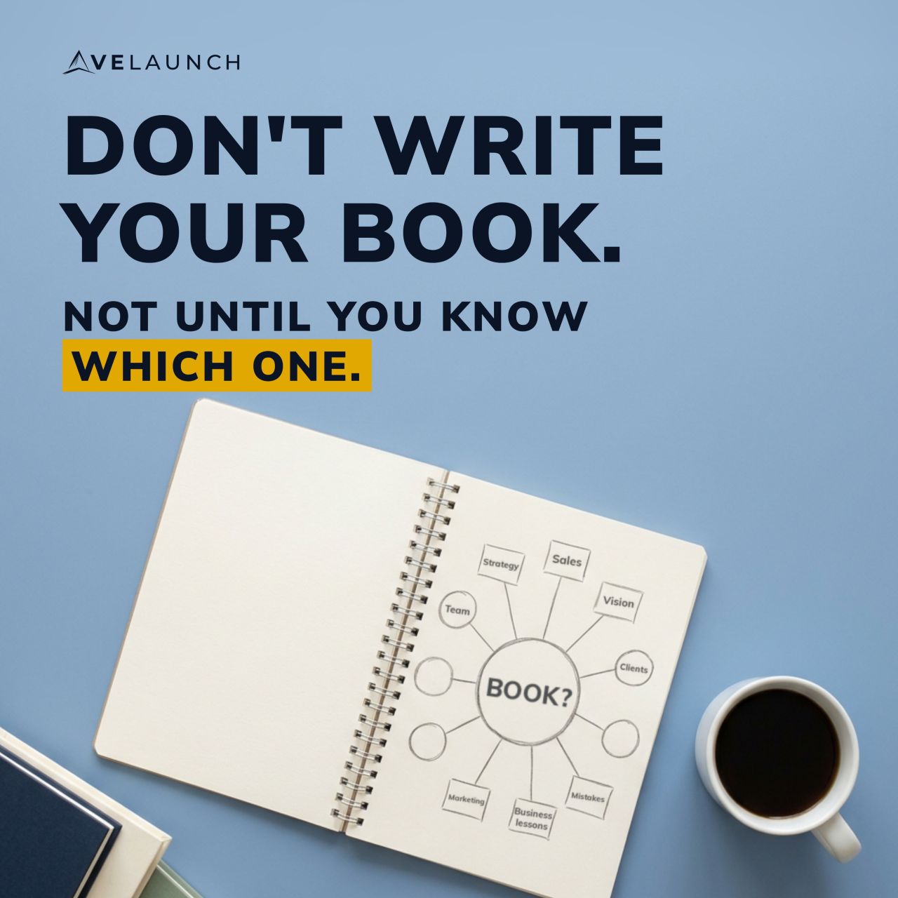 AVELaunch Books ad
