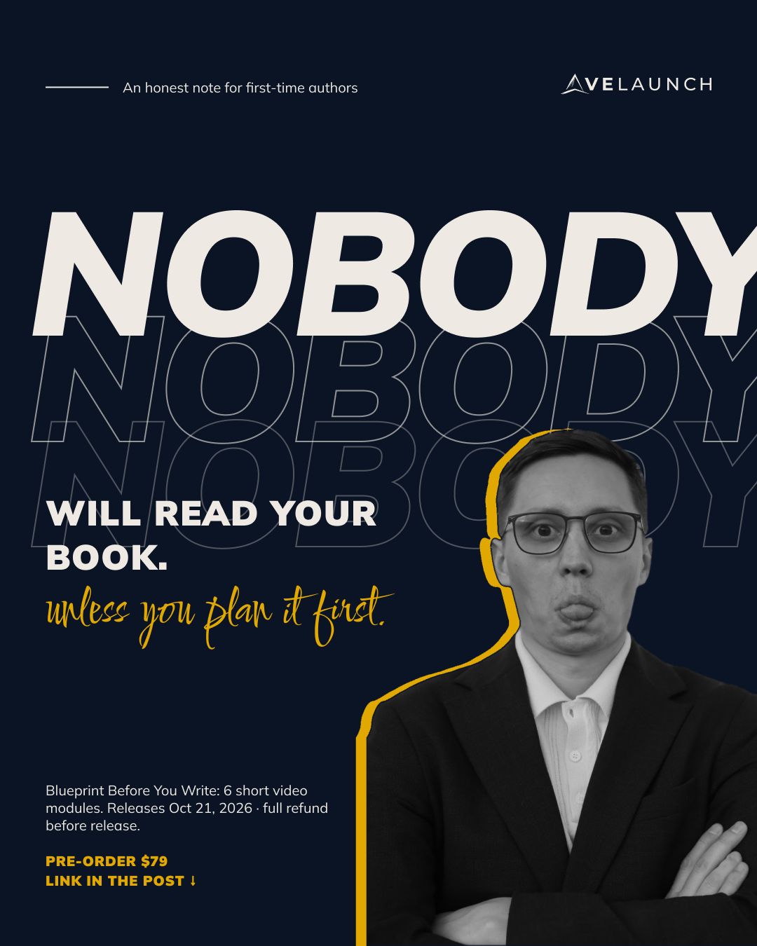 AVELaunch Books ad