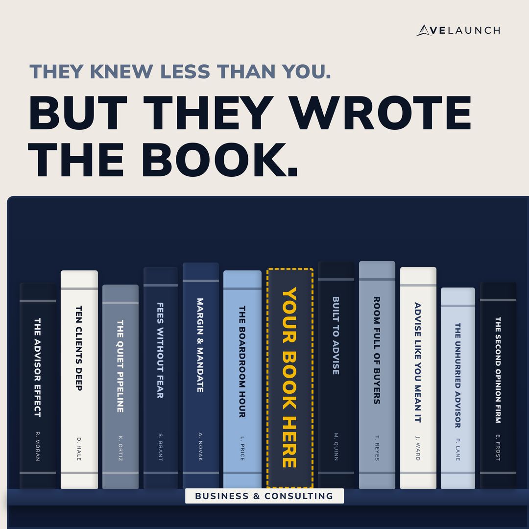 AVELaunch Books ad