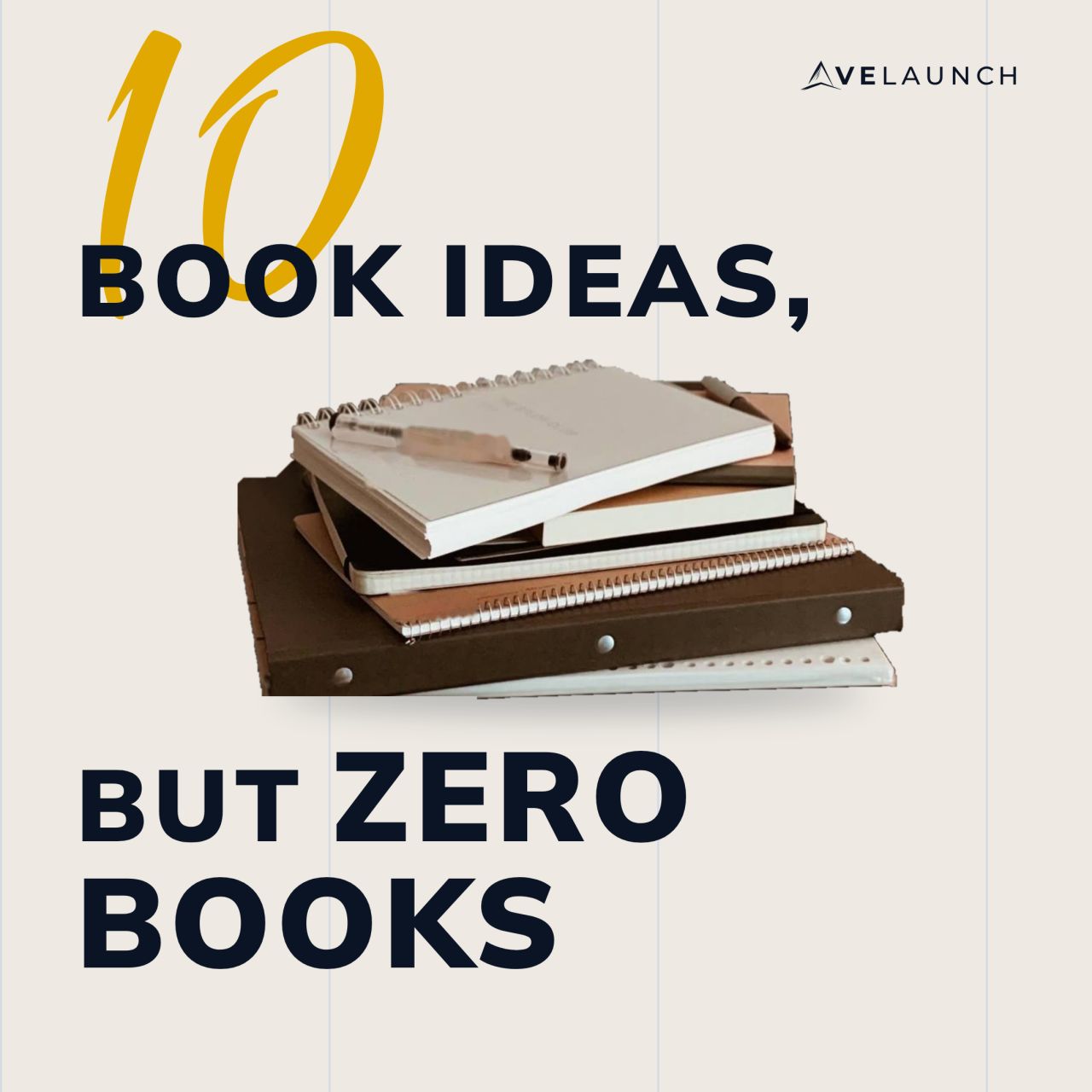 AVELaunch Books ad
