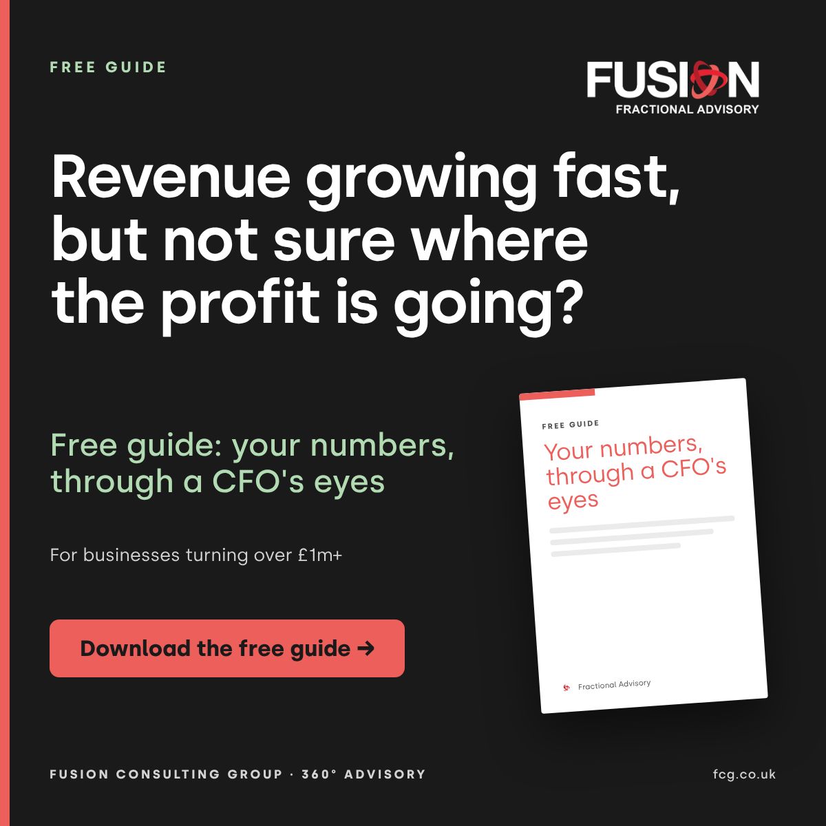 Fusion Consulting Group ad