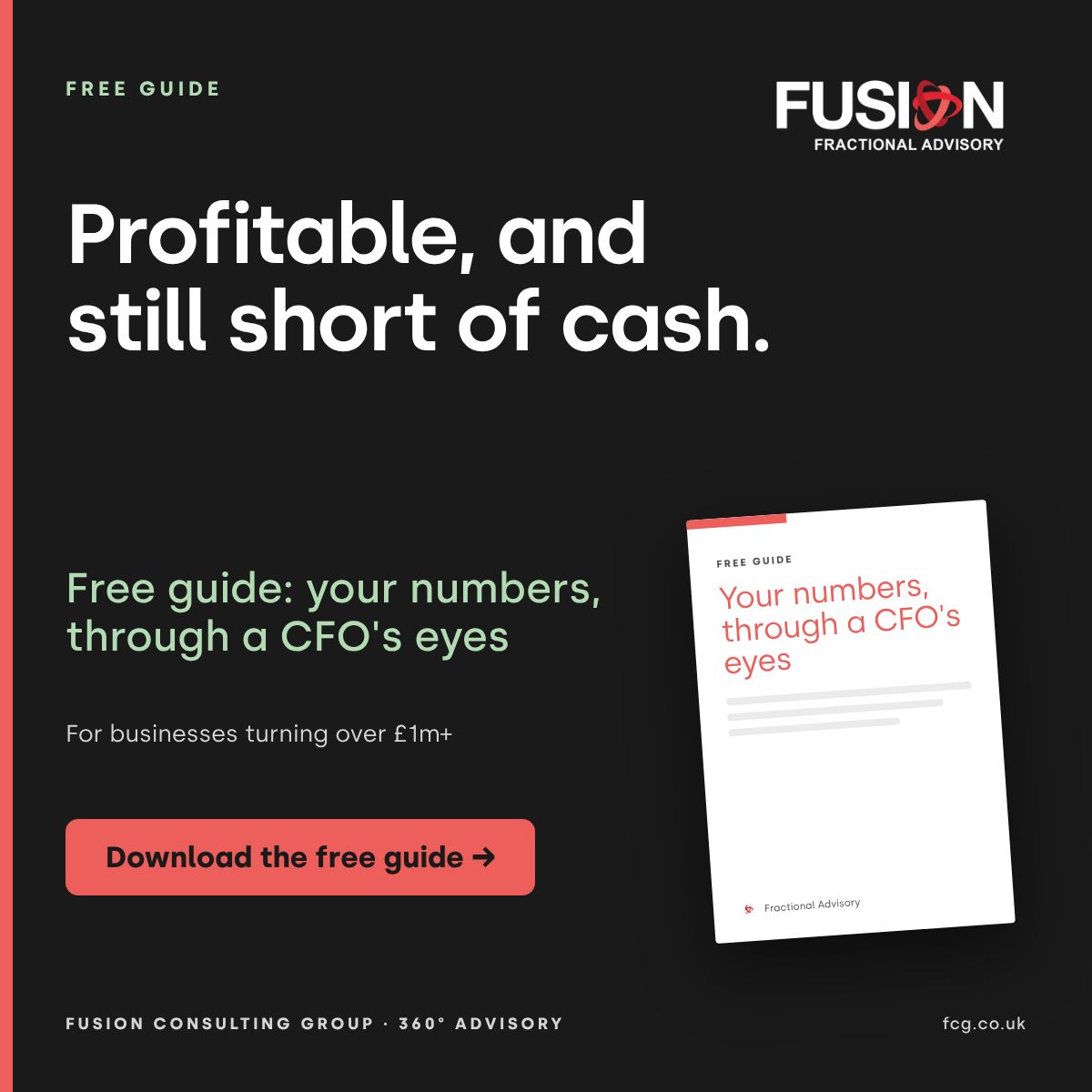 Fusion Consulting Group ad