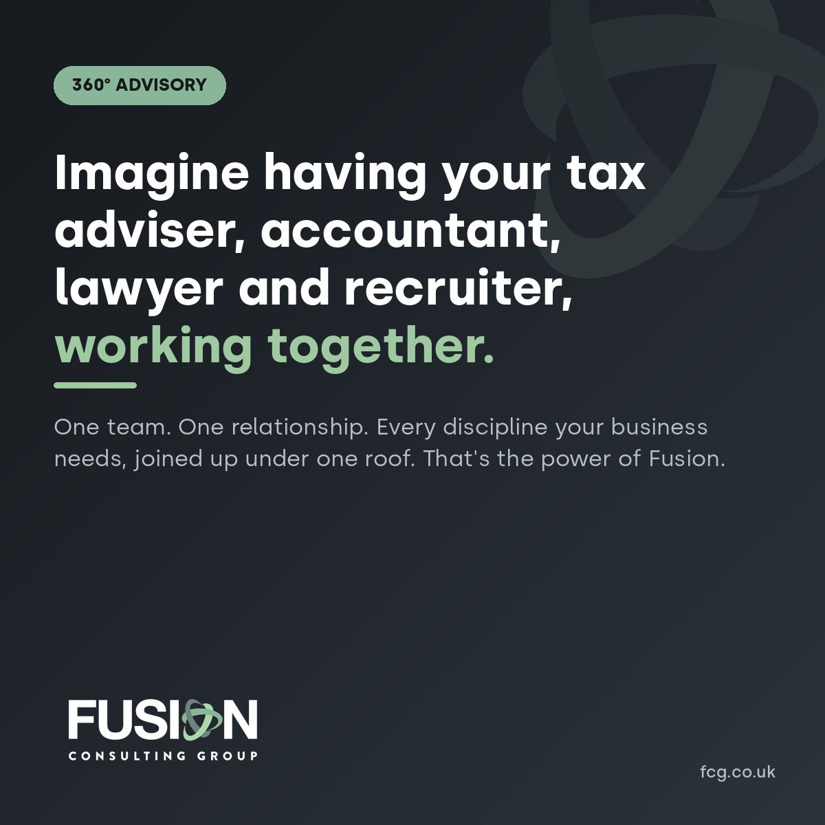 Fusion Consulting Group ad
