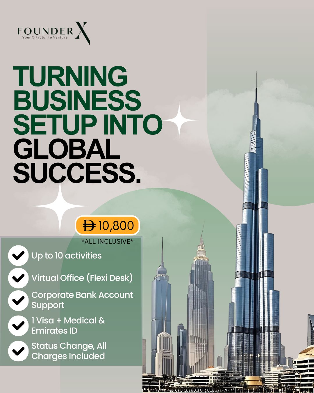 FounderX ad