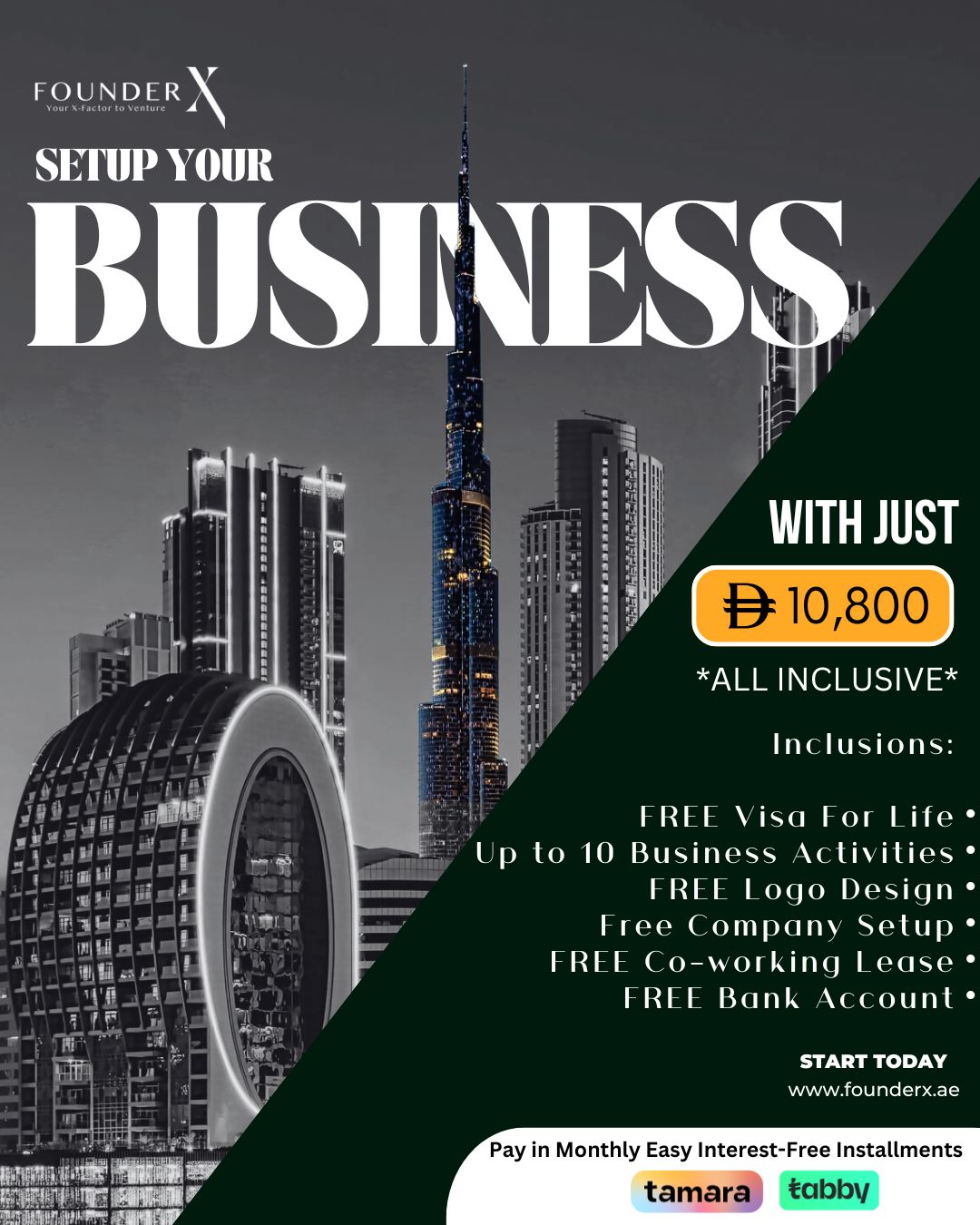 FounderX ad