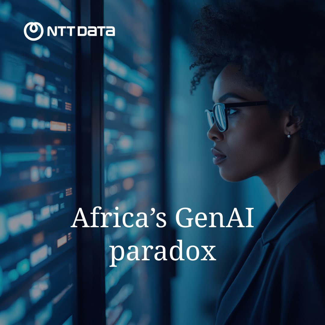 NTT DATA Middle East and Africa ad