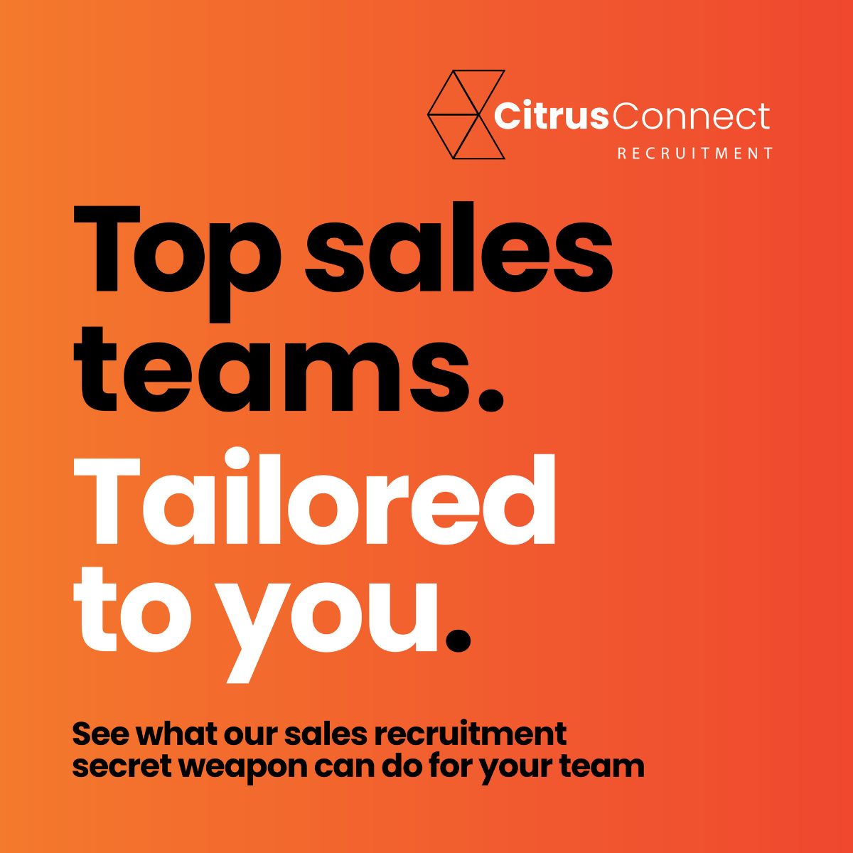 Citrus Connect Recruitment ad