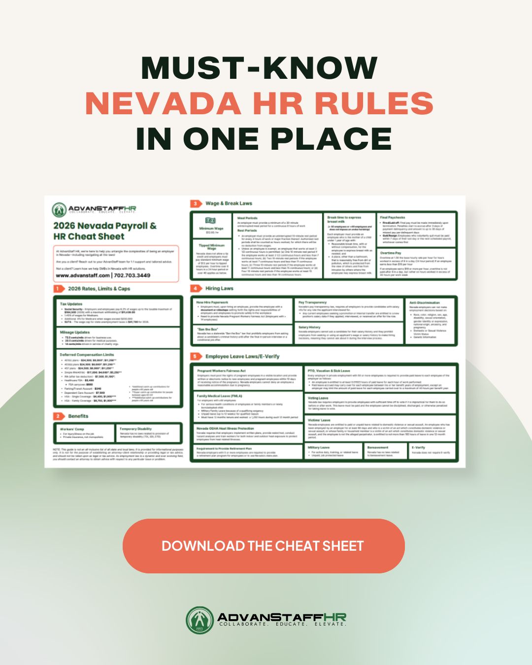 AdvanStaff HR ad