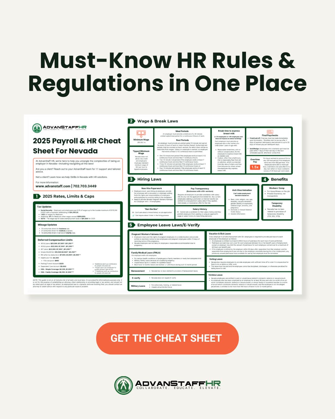 AdvanStaff HR ad