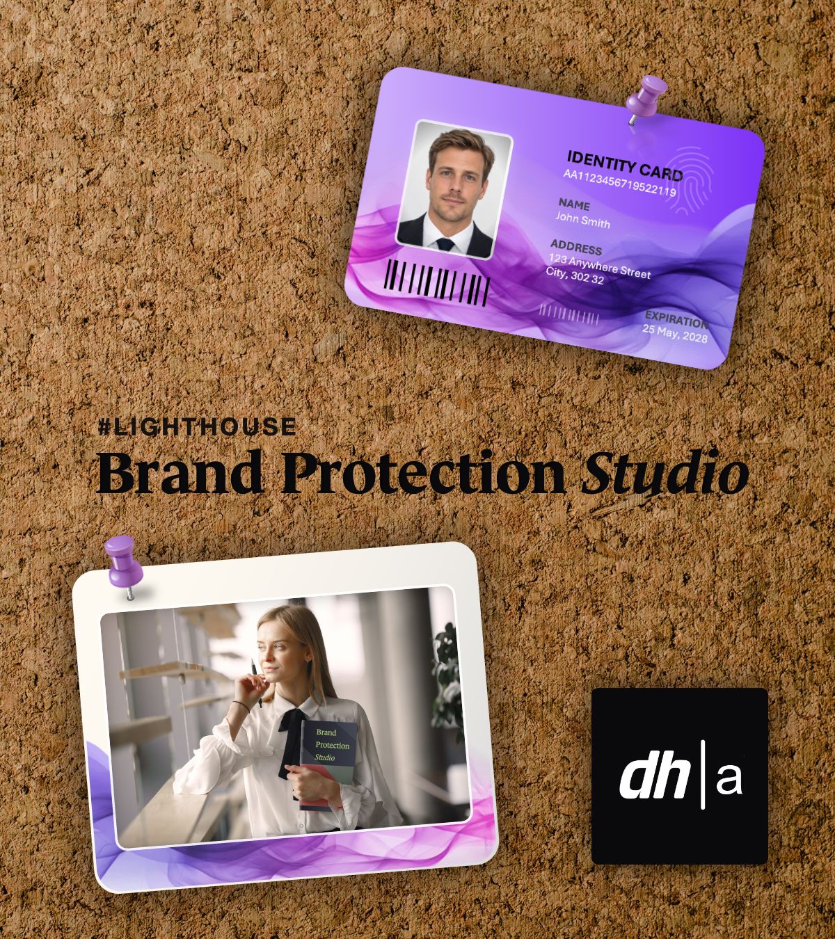 DH Anticounterfeit ad