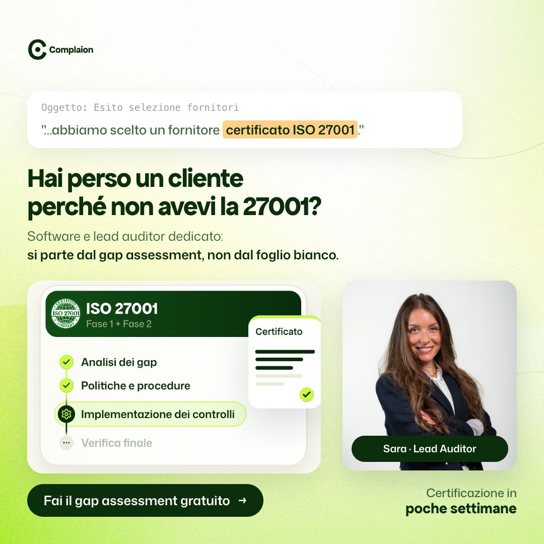 Complaion ad