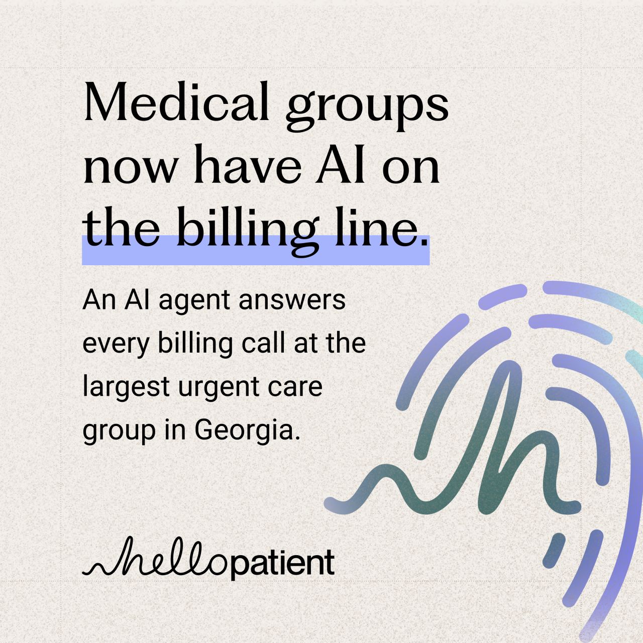 Hello Patient ad