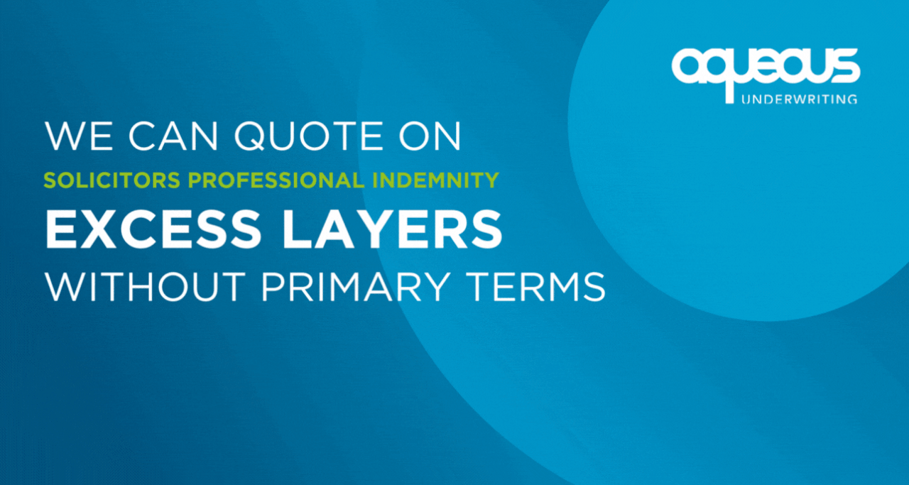 Aqueous Underwriting ad