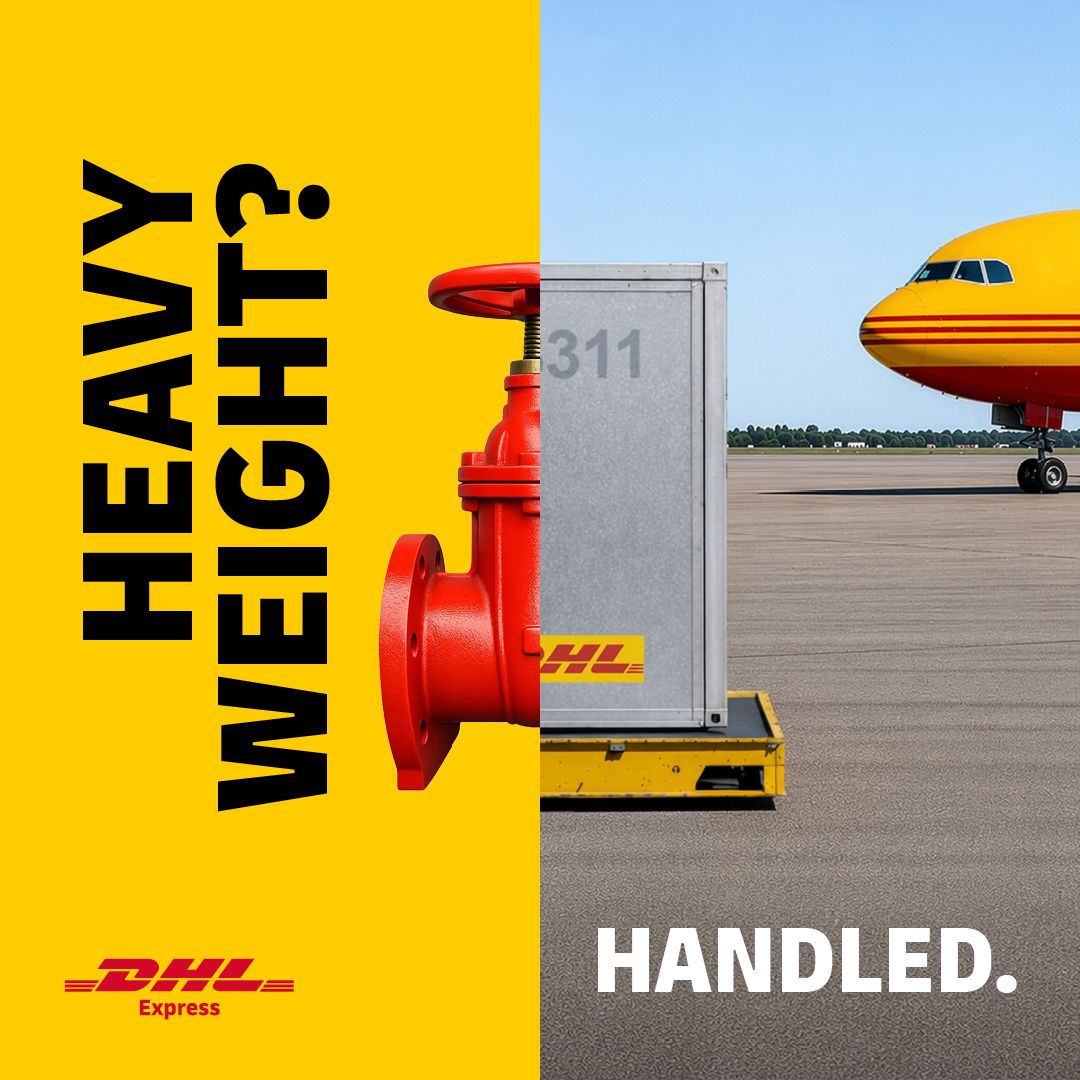 DHL Express Ireland ad