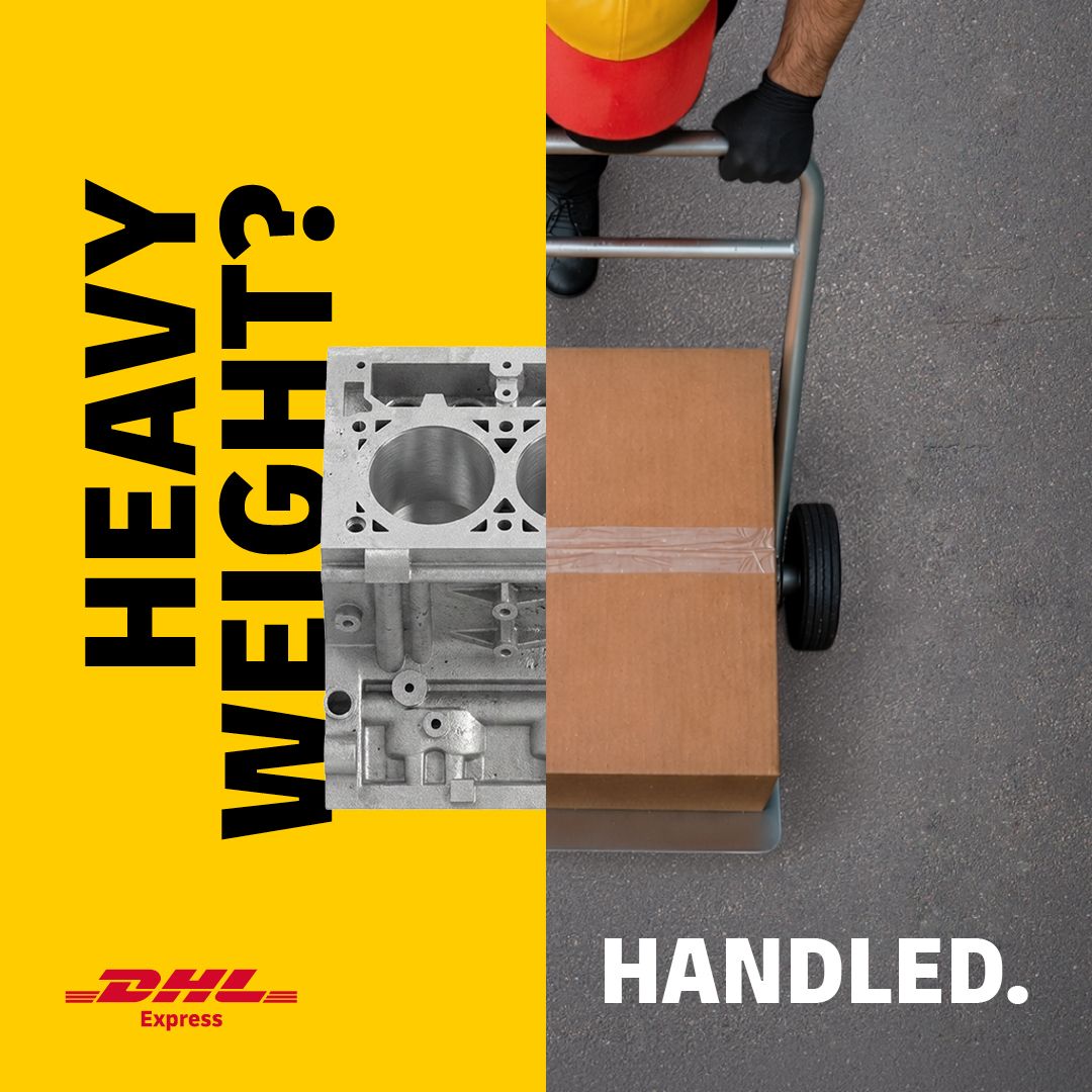 DHL Express Ireland ad