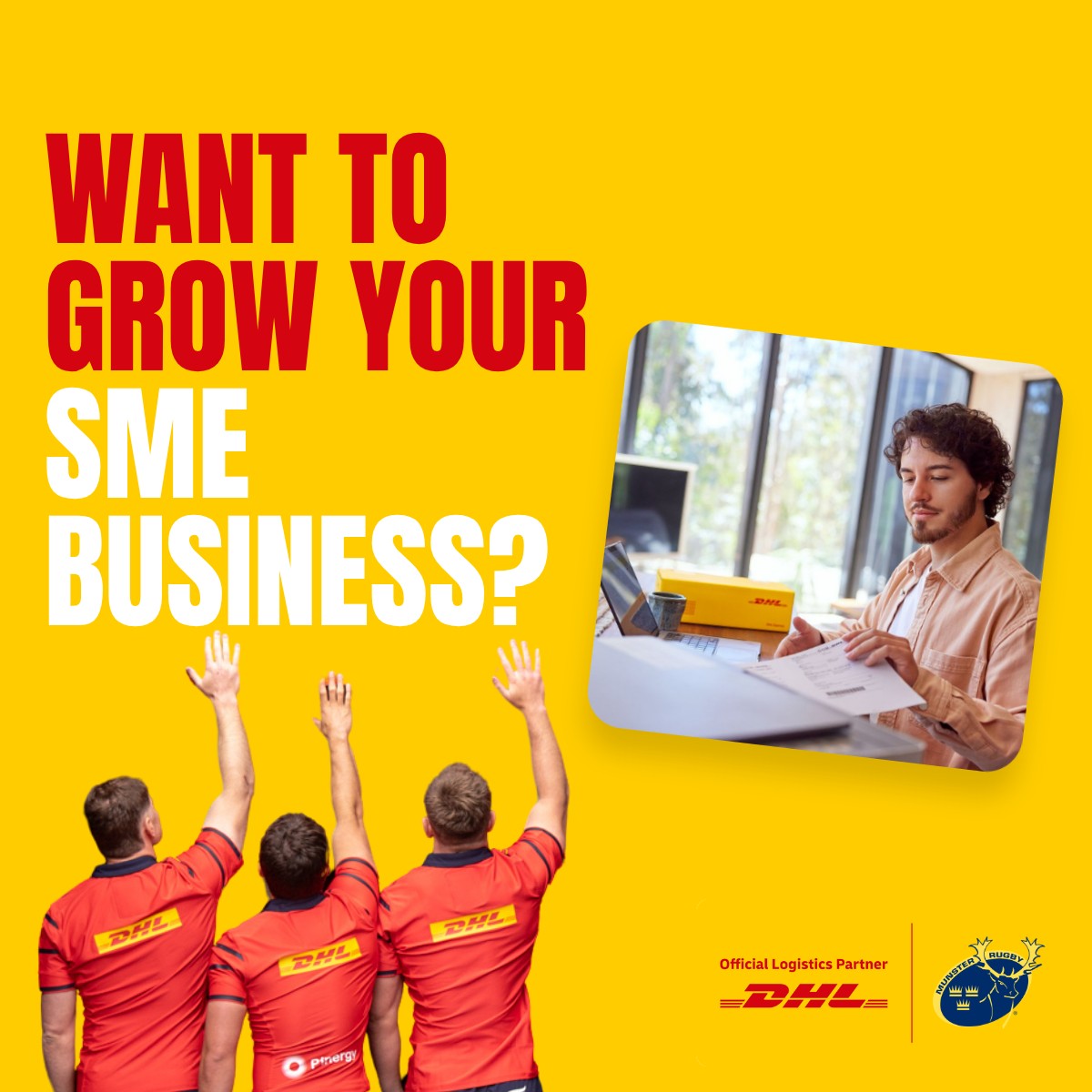 DHL Express Ireland ad