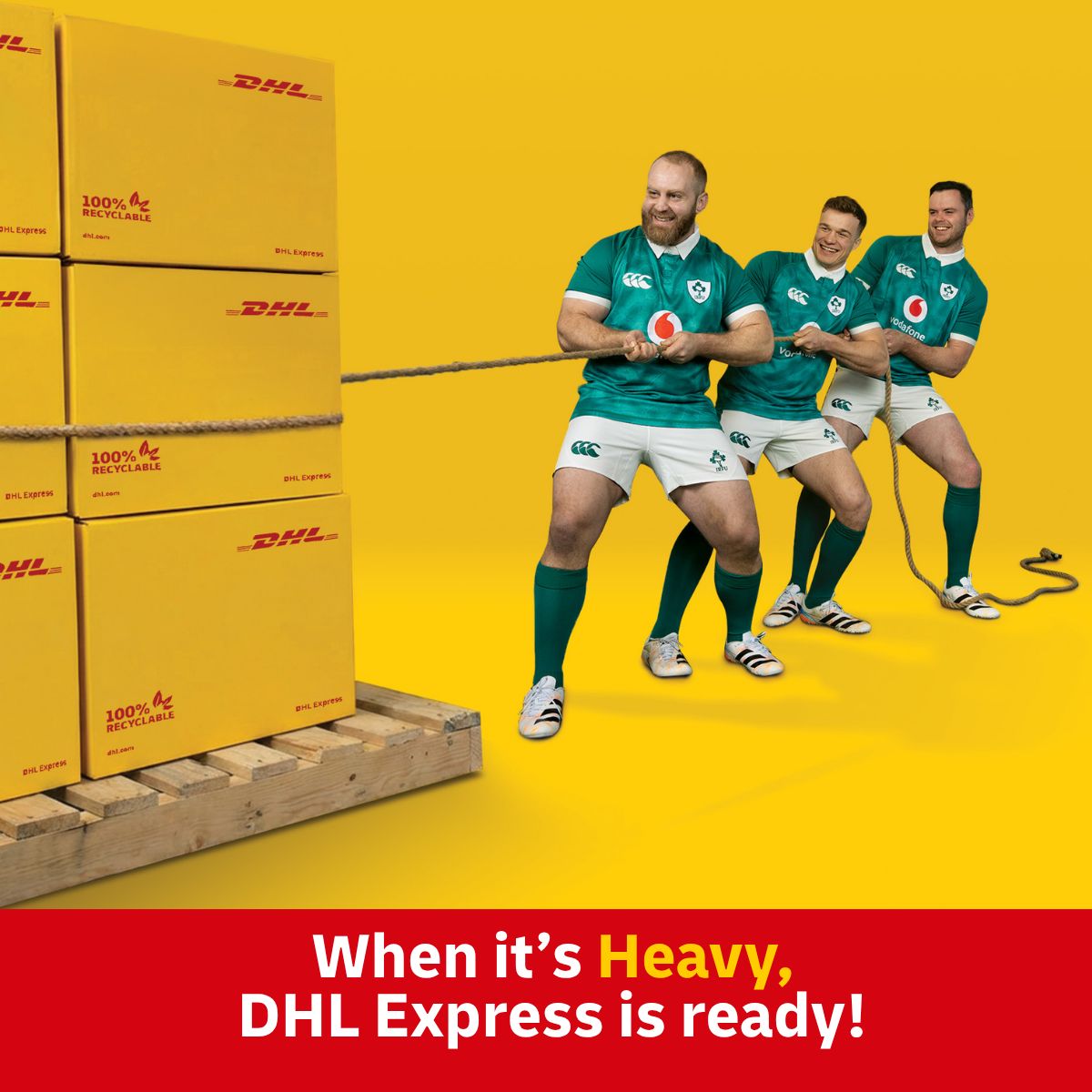DHL Express Ireland ad