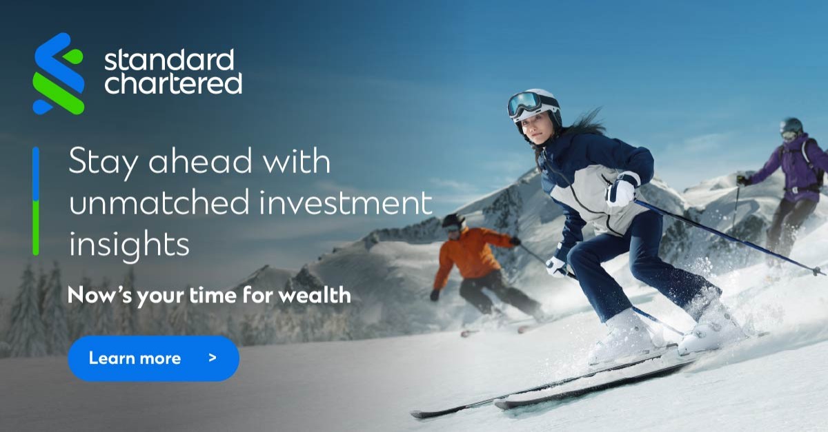 Standard Chartered Singapore ad