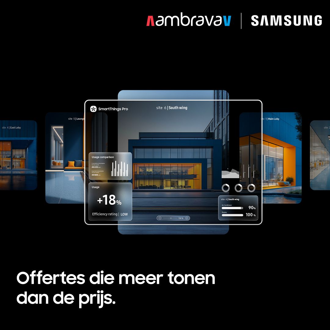 Ambrava | Samsung Klimaatbeheersing Belgium ad