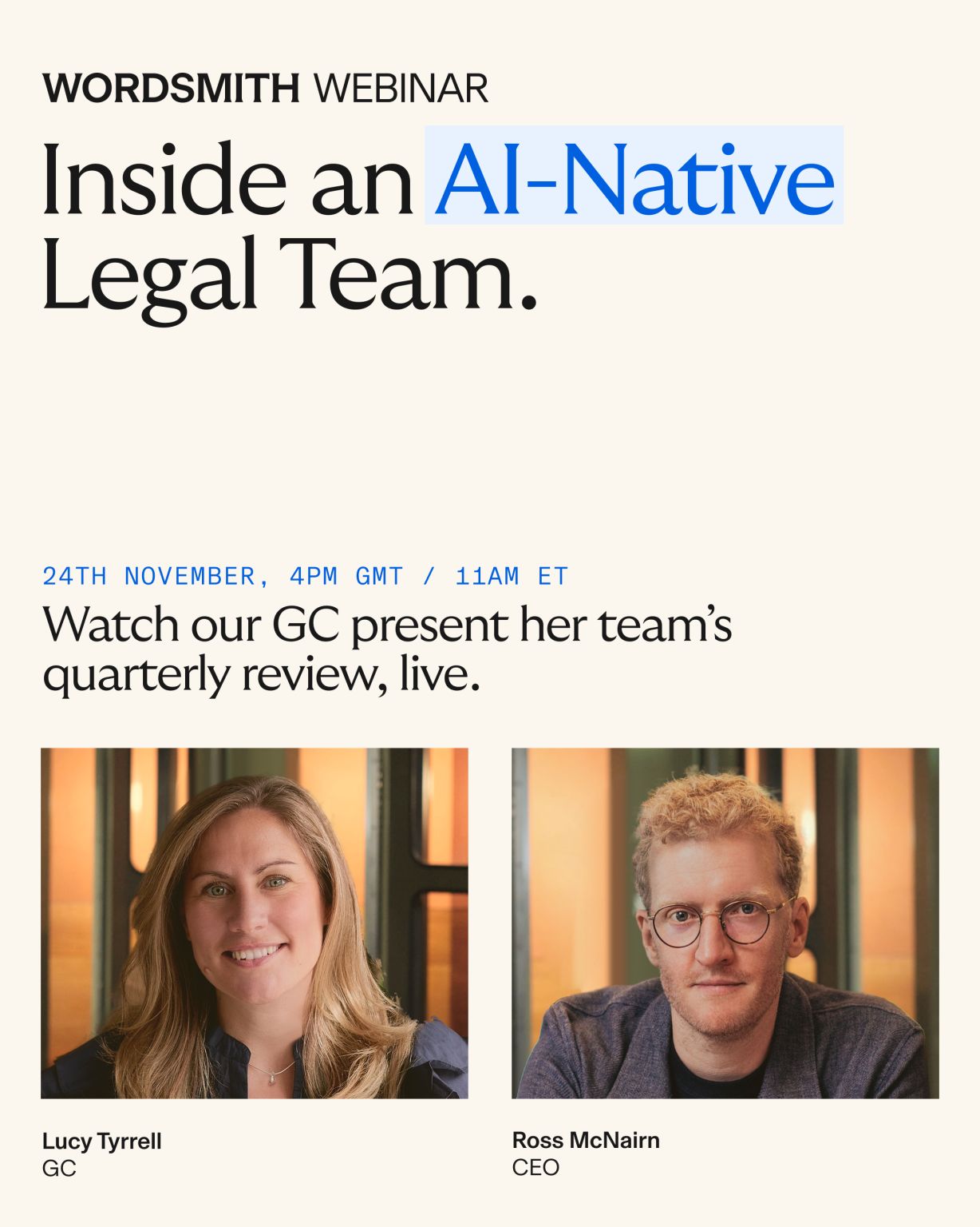 Wordsmith AI ad