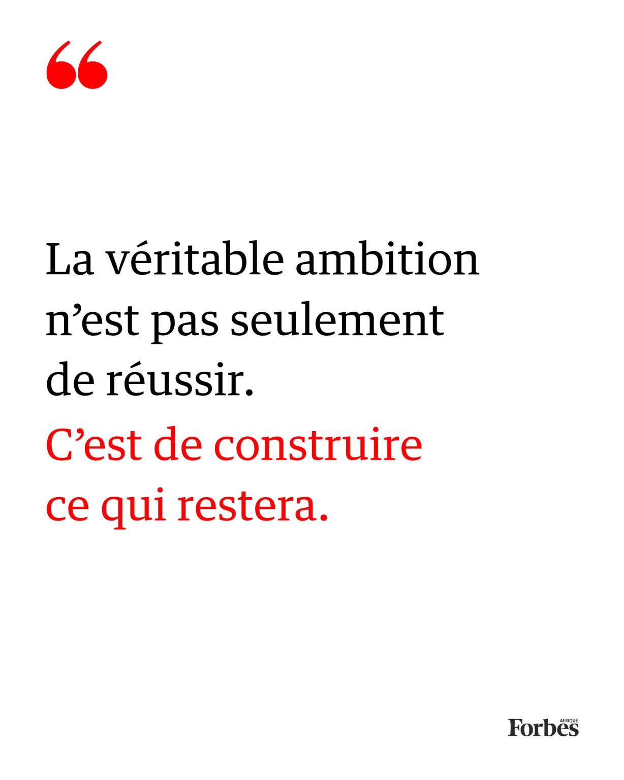 Forbes Afrique ad