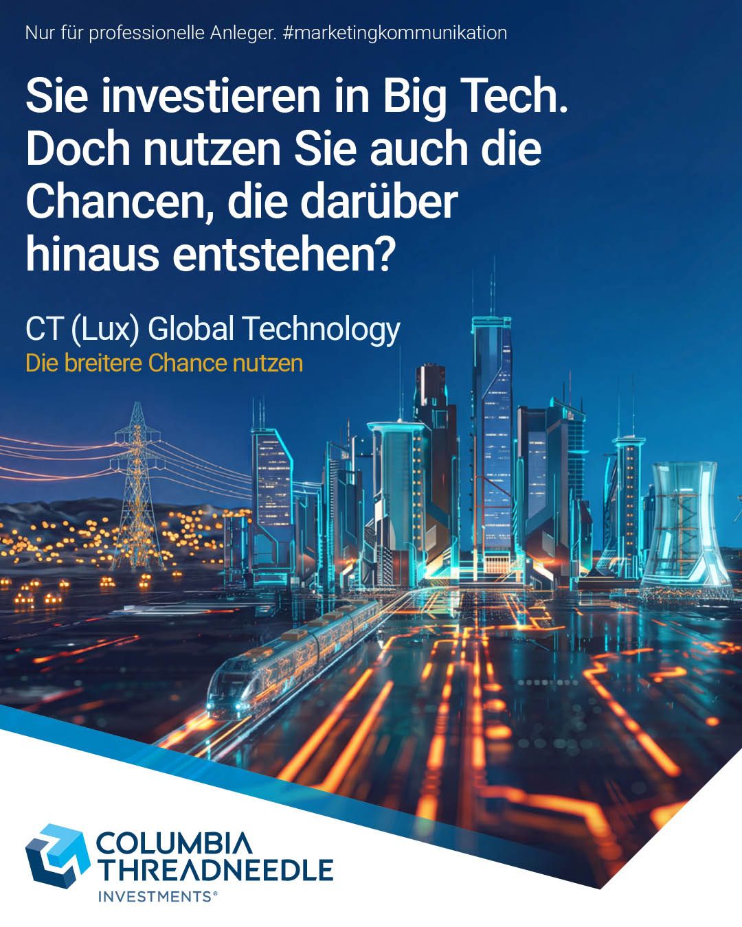 Columbia Threadneedle Investments ad
