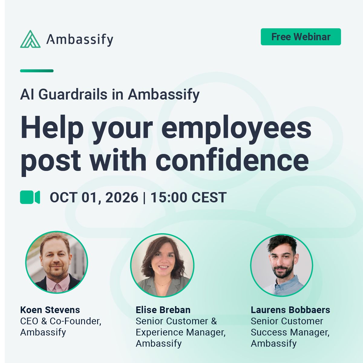 Ambassify - Employee Advocacy ad