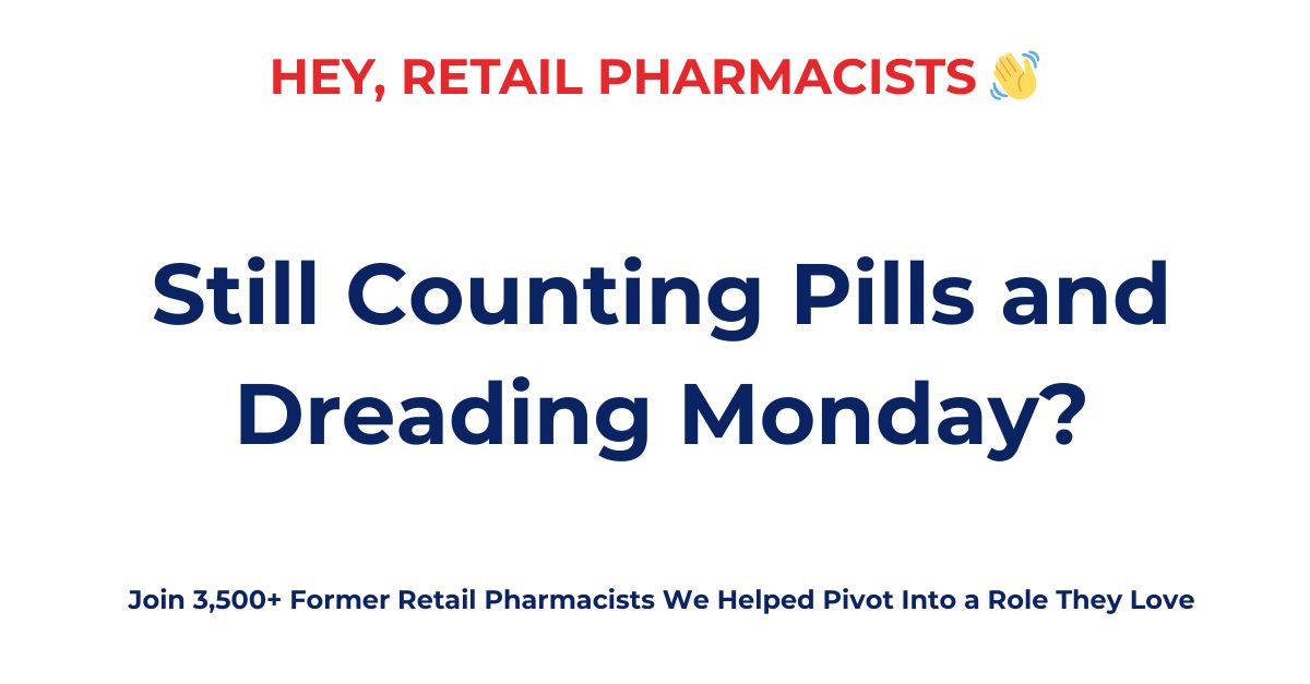 Pharmacy Career Coach ad