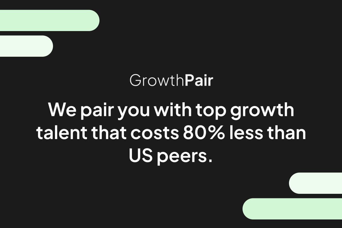 GrowthPair ad