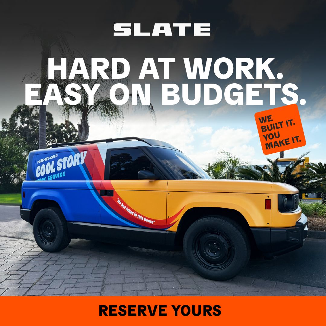 Slate Auto ad