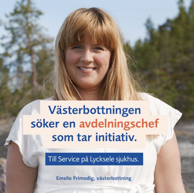 Region Västerbotten ad