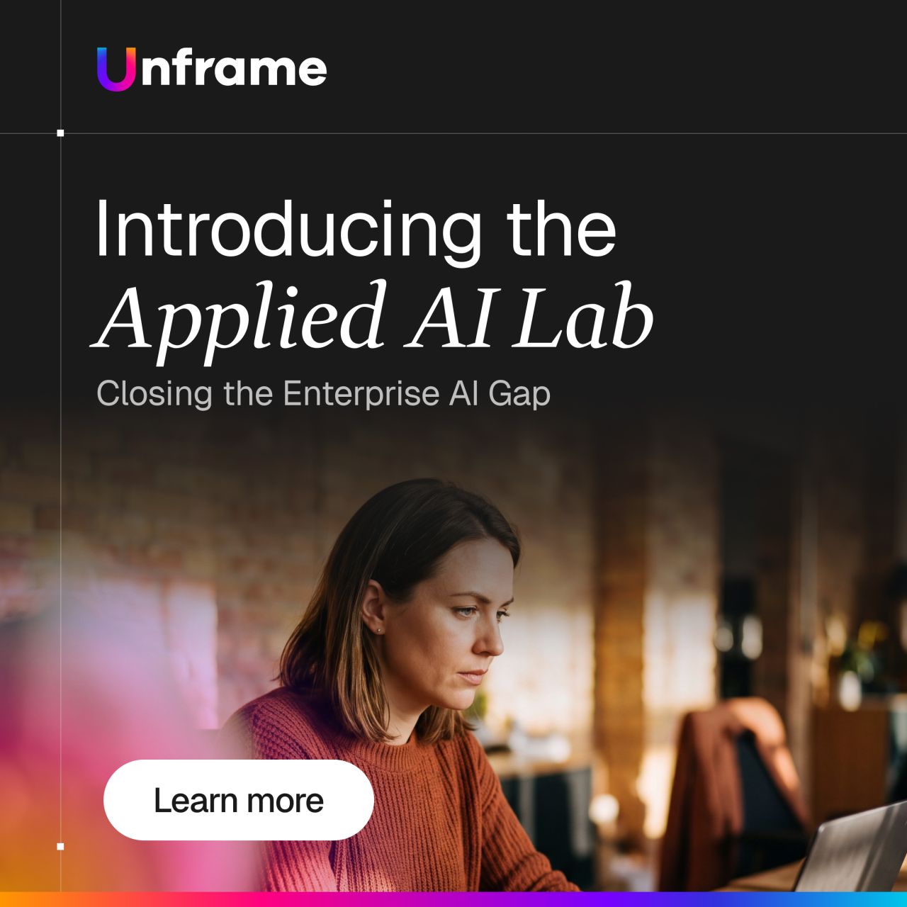Unframe ad
