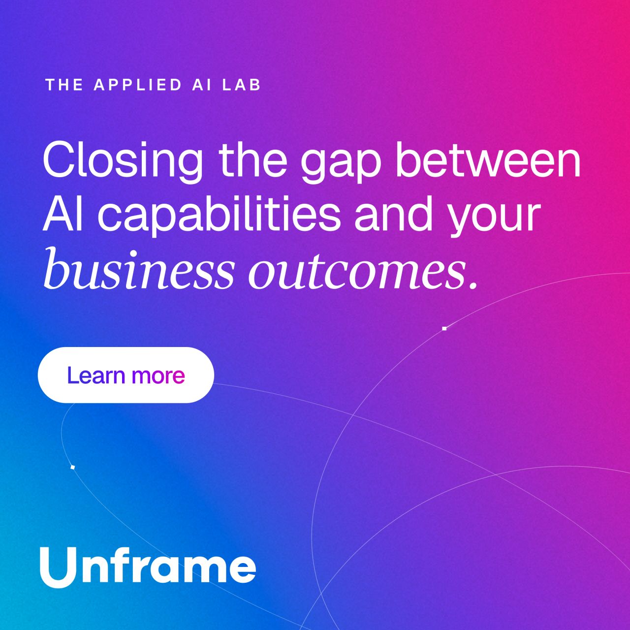 Unframe ad