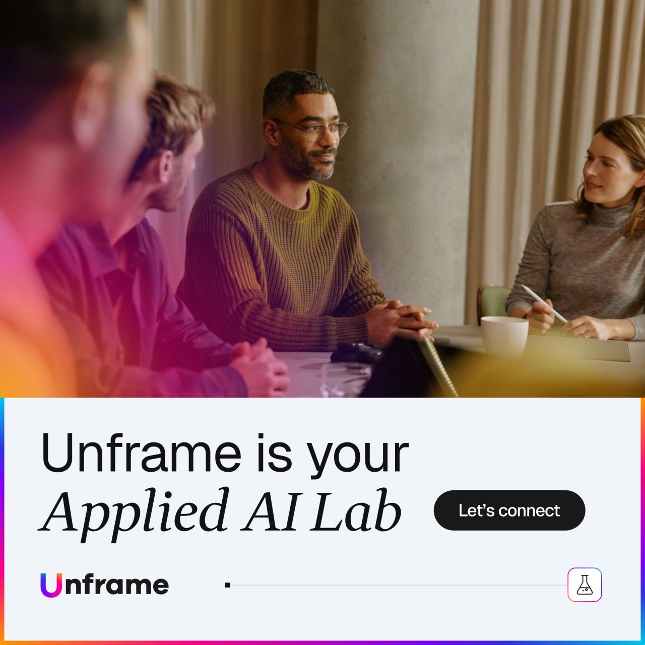 Unframe ad