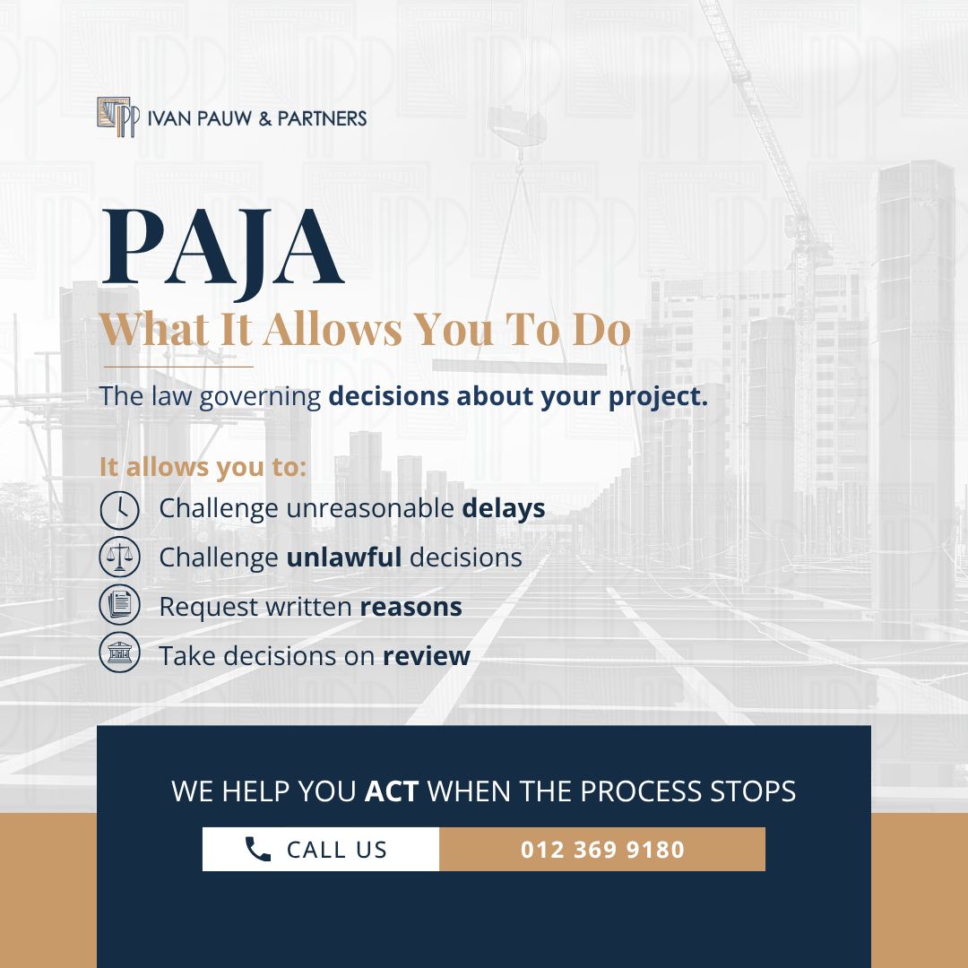 Ivan Pauw and Partners Attorneys ad