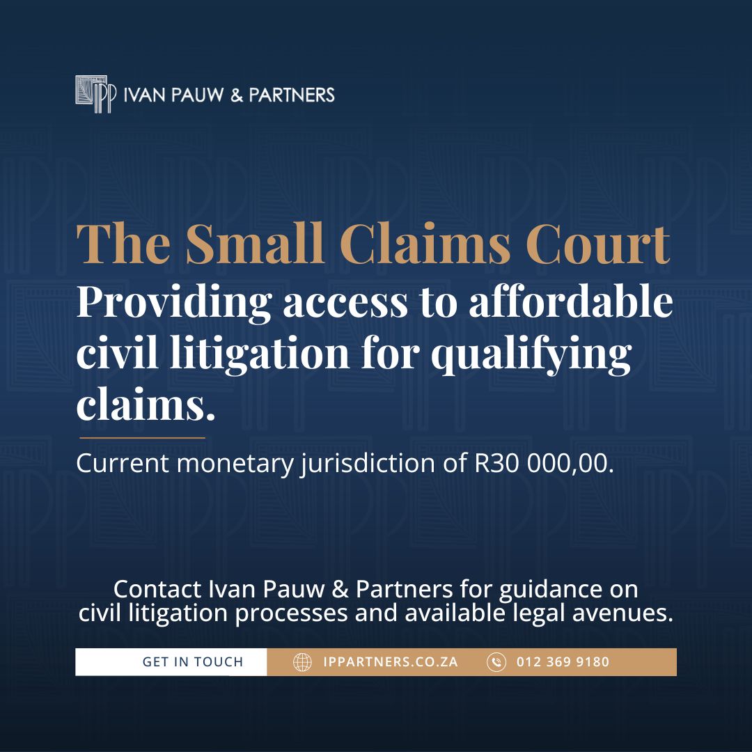 Ivan Pauw and Partners Attorneys ad