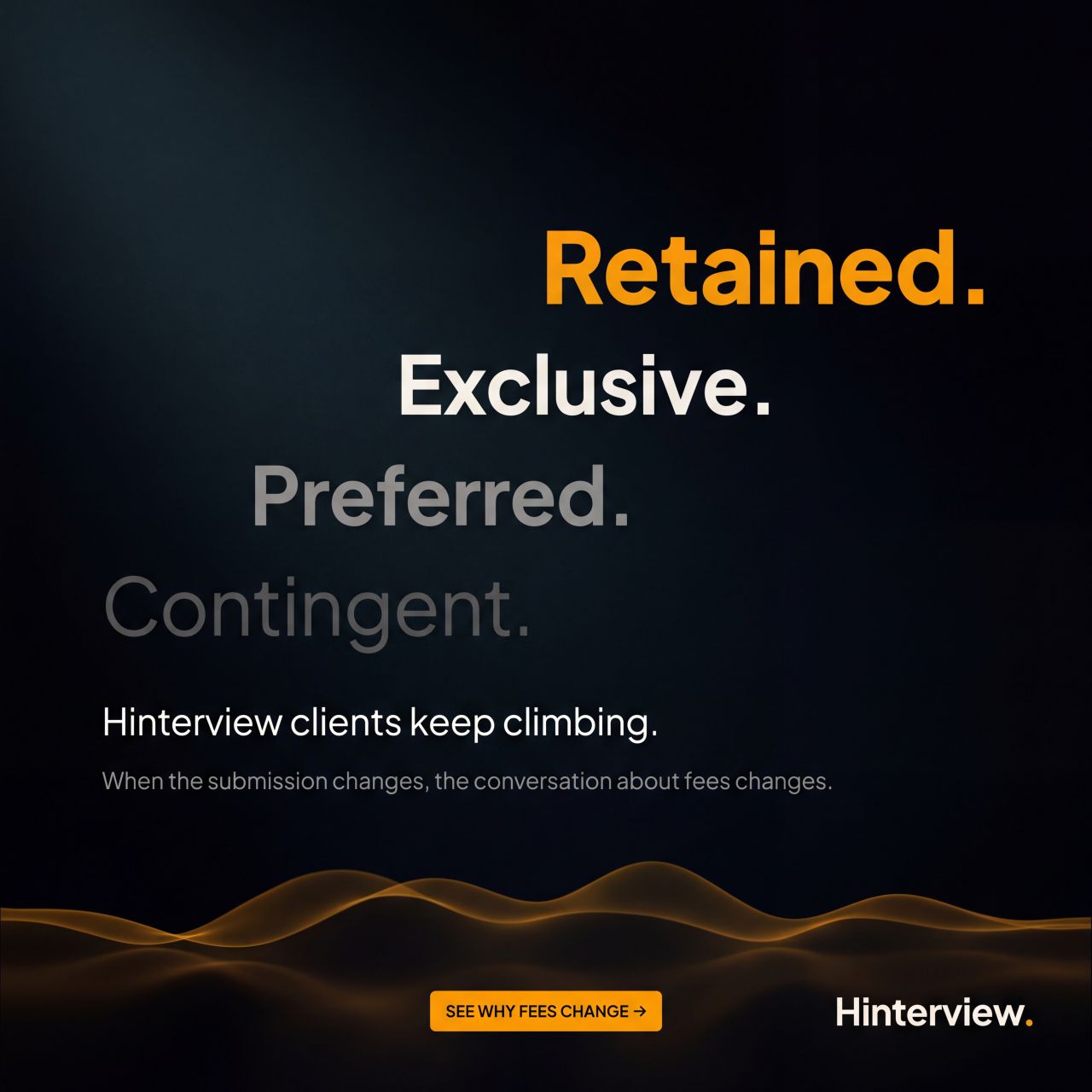 Hinterview ad
