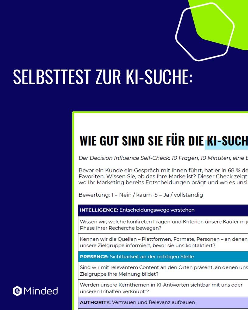 eMinded GmbH ad