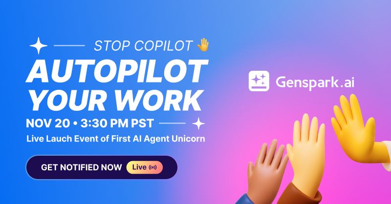 Genspark ad