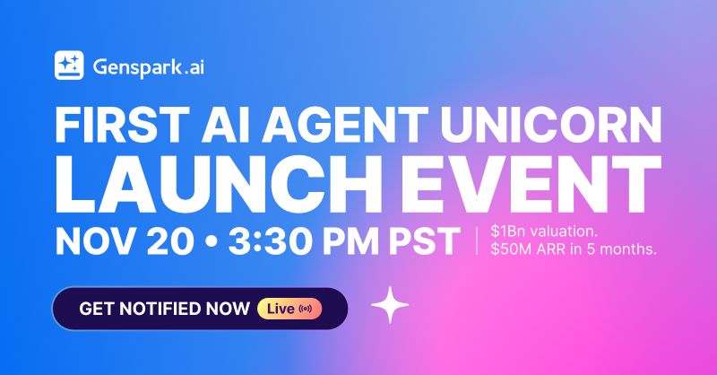 Genspark ad