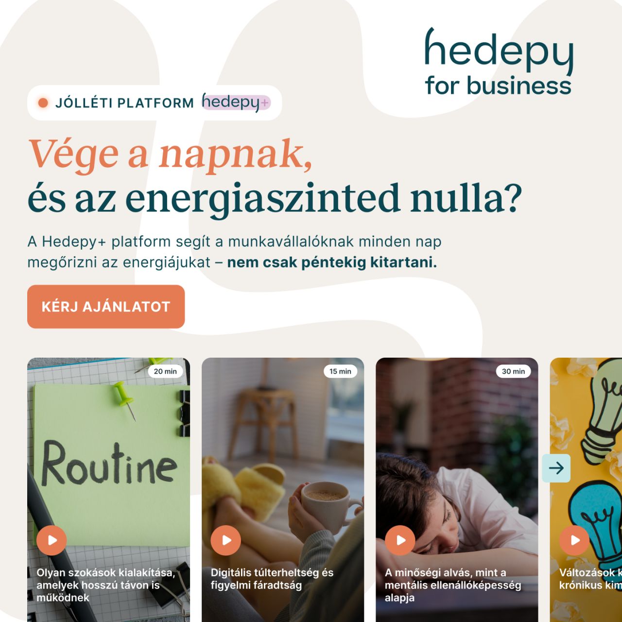 Hedepy HU ad