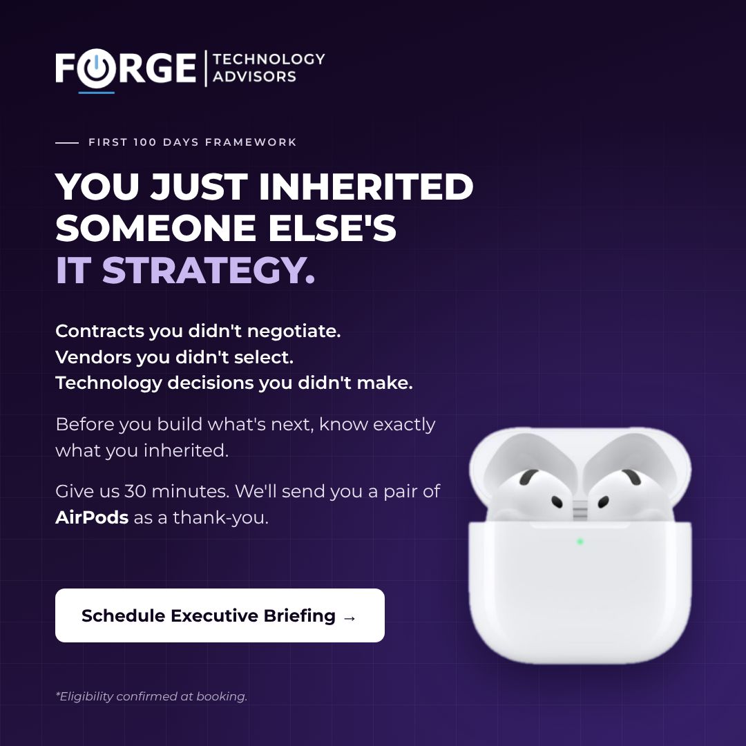 FORGE Technology Advisors ad